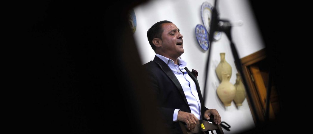Recital de José Mijita en la Peña Flamenca de Lebrija