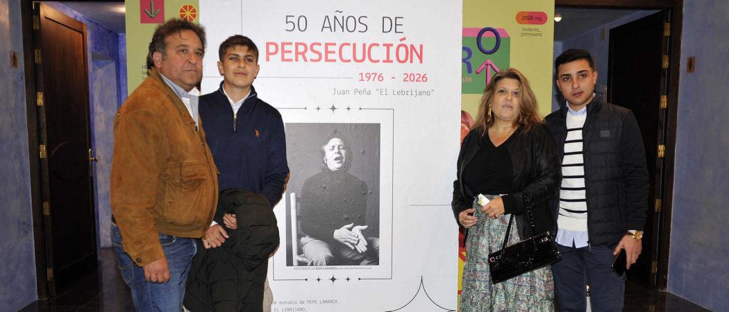 Lebrija rinde tributo a Juan Peña El Lebrijano con una asistencia masiva al espectáculo Persecución