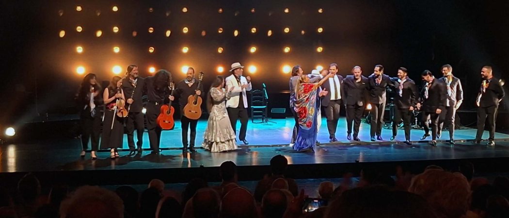 Canelita en rama en la Bienal de Flamenco de Sevilla
